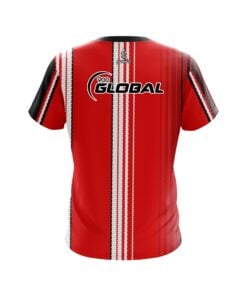 Alternative view of 900 Global Red Landslide CoolWick Bowling Jersey