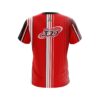 Columbia 300 Red Landslide CoolWick Bowling Jersey - Image 2