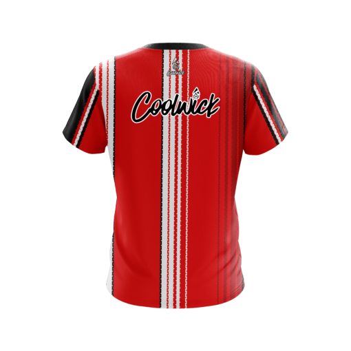 Signature Red Landslide CoolWick Bowling Jersey - Image 2