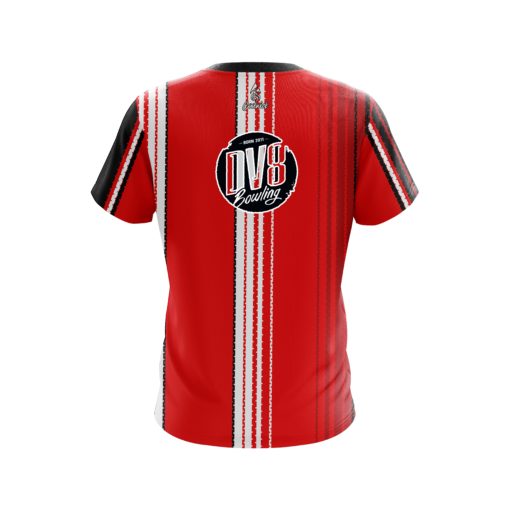 DV8 Red Landslide CoolWick Bowling Jersey - Image 2