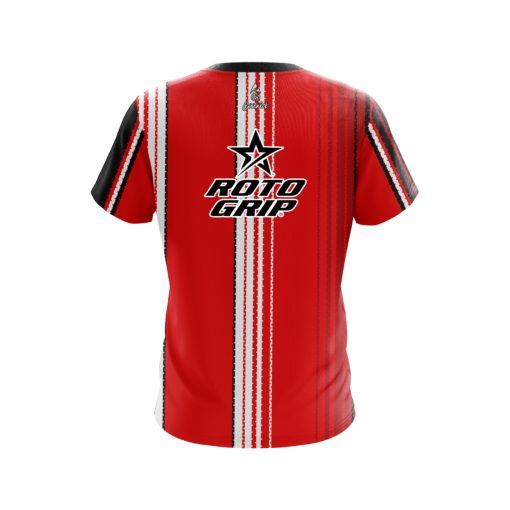 Roto Grip Red Landslide CoolWick Bowling Jersey - Image 2