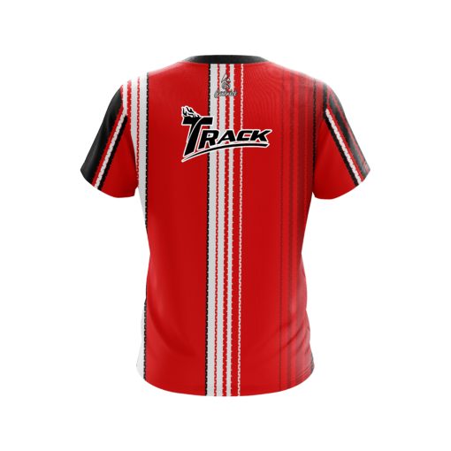 Track Red Landslide CoolWick Bowling Jersey - Image 2