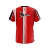Track Red Landslide CoolWick Bowling Jersey - Image 2