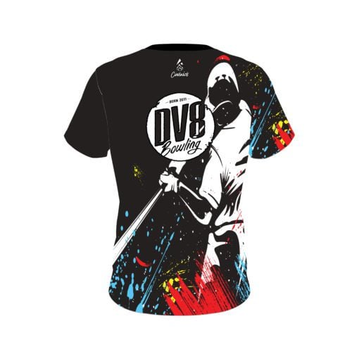 DV8 Strike Out CoolWick Bowling Jersey - Image 2