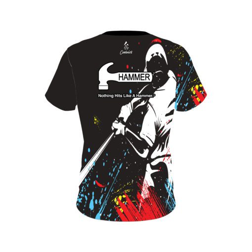 Hammer Strike Out CoolWick Bowling Jersey - Image 2