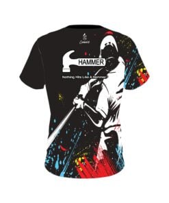 Alternative view of Hammer Strike Out CoolWick Bowling Jersey