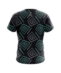 Alternative view of Plain Twisty CoolWick Bowling Jersey