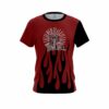 Big Bowling Red Brick Flaming CoolWick Bowling Jersey