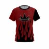 Brunswick Red Brick Flaming Coolwick Bowling Jersey