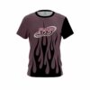 Columbia 300 Eggplant Flaming CoolWick Bowling Jersey