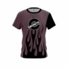 Ebonite Eggplant Flaming CoolWick Bowling Jersey