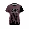 Motiv Eggplant Flaming CoolWick Bowling Jersey
