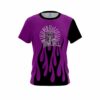 Big Bowling Purple Flaming CoolWick Bowling Jersey