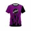 Ebonite Purple Flaming CoolWick Bowling Jersey
