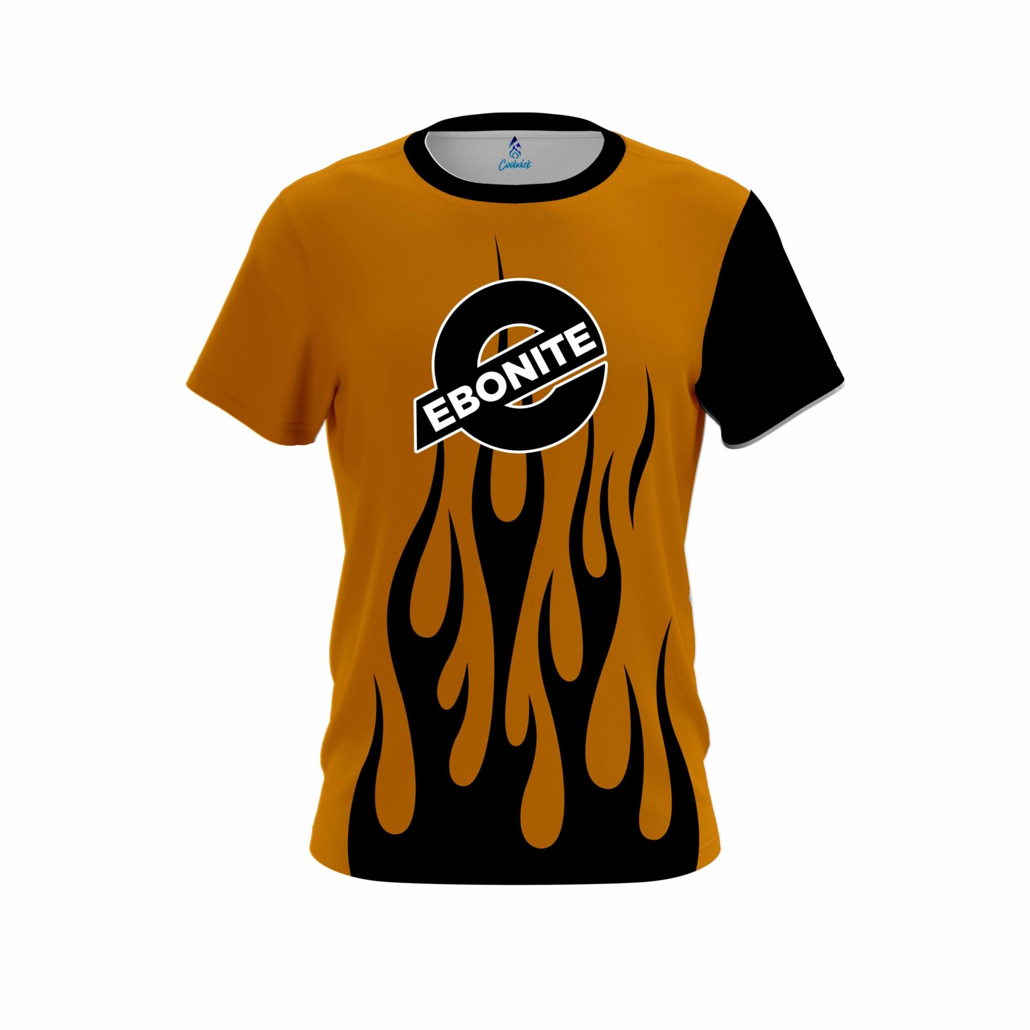 Ebonite Rust Flaming CoolWick Bowling Jersey