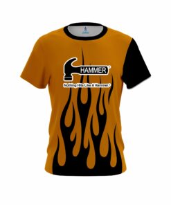 Hammer Rust Flaming CoolWick Bowling Jersey
