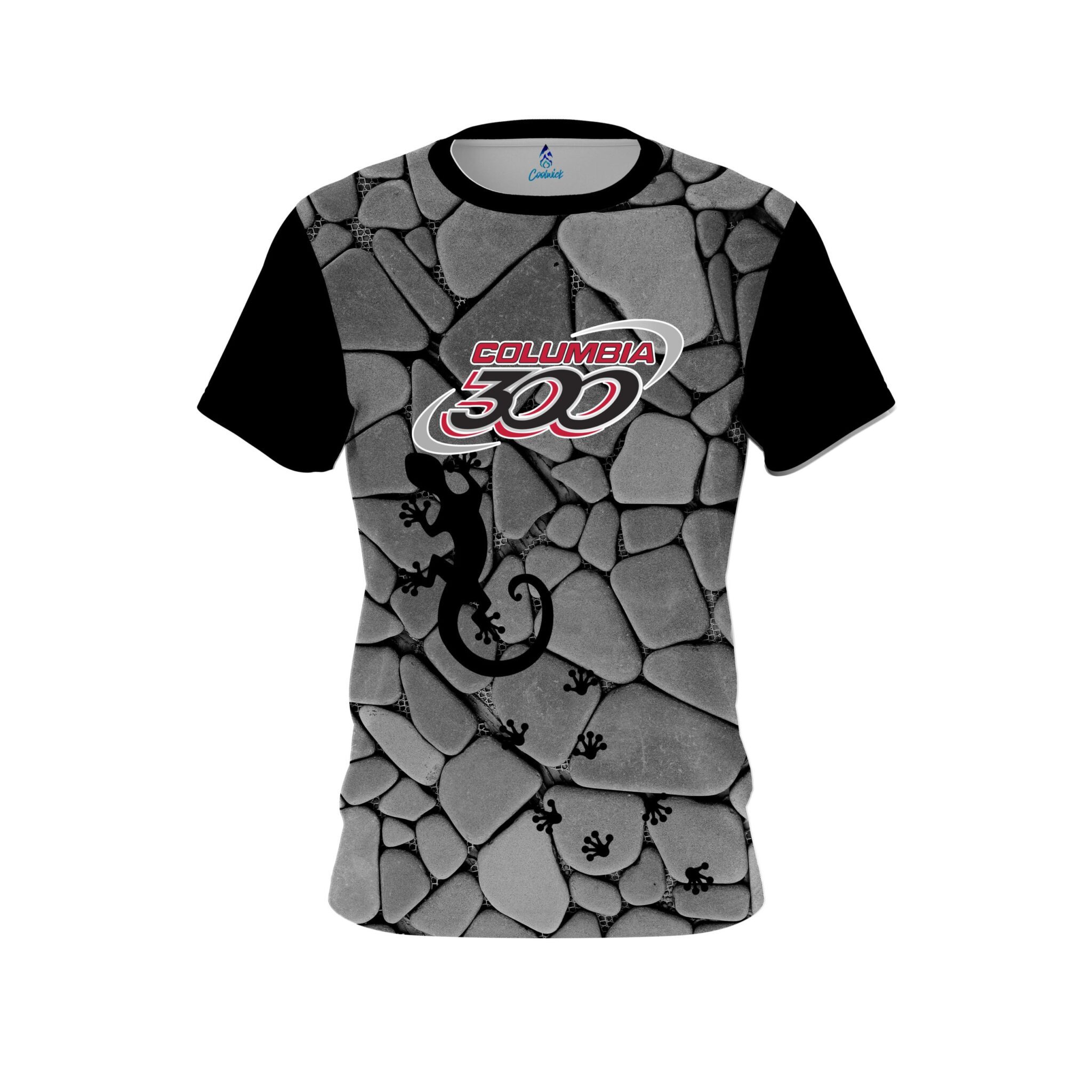 Columbia 300 Gravel Gecko CoolWick Bowling Jersey