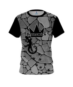 Brunswick Gravel Gecko Coolwick Bowling Jersey