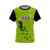 Columbia 300 Lime Plaid Gecko CoolWick Bowling Jersey