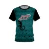 Columbia 300 Turq Bricks Gecko CoolWick Bowling Jersey