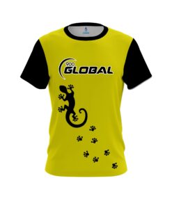 900 Global Yellow Gecko CoolWick Bowling Jersey