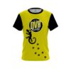 DV8 Yellow Gecko CoolWick Bowling Jersey