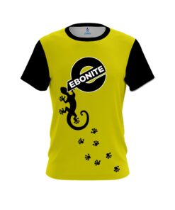Ebonite Yellow Gecko CoolWick Bowling Jersey