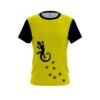 Plain Yellow Gecko CoolWick Bowling Jersey