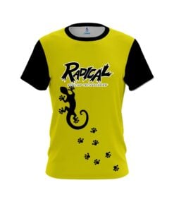 Radical Yellow Gecko CoolWick Bowling Jersey