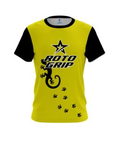 Roto Grip Yellow Gecko CoolWick Bowling Jersey