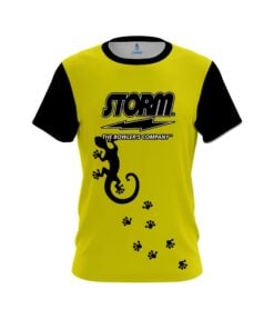 Storm Yellow Gecko CoolWick Bowling Jersey