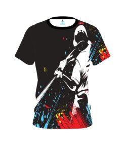 Plain Strike Out CoolWick Bowling Jersey