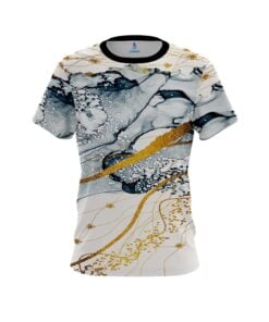 Plain Gold Granite CoolWick Bowling Jersey