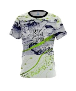 Big Bowling Lime Green Granite CoolWick Bowling Jersey