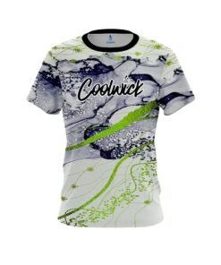 Signature Lime Green Granite CoolWick Bowling Jersey