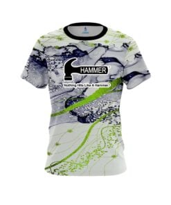 Hammer Lime Green Granite CoolWick Bowling Jersey