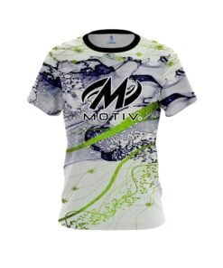 Motiv Lime Green Granite CoolWick Bowling Jersey