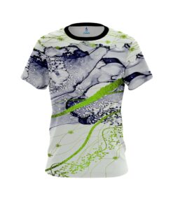 Plain Lime Green Granite CoolWick Bowling Jersey