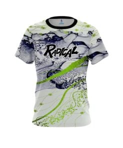Radical Lime Green Granite CoolWick Bowling Jersey