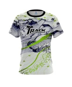 Track Lime Green Granite CoolWick Bowling Jersey