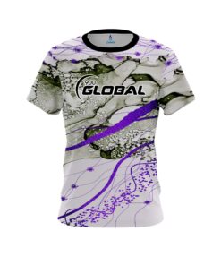 900 Global Purple Granite CoolWick Bowling Jersey