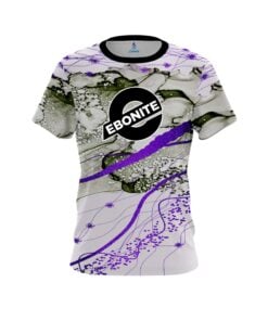 Ebonite Purple Granite CoolWick Bowling Jersey