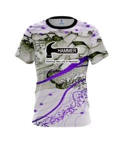 Hammer Purple Granite CoolWick Bowling Jersey