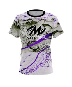 Motiv Purple Granite CoolWick Bowling Jersey