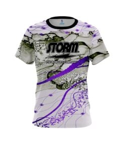Storm Purple Granite CoolWick Bowling Jersey