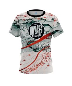 DV8 Red Granite CoolWick Bowling Jersey