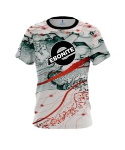 Ebonite Red Granite CoolWick Bowling Jersey