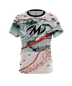 Motiv Red Granite CoolWick Bowling Jersey