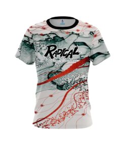 Radical Red Granite CoolWick Bowling Jersey