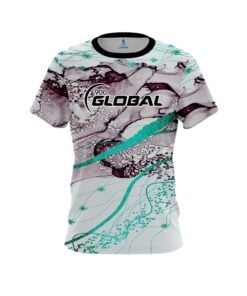 900 Global Teal Granite CoolWick Bowling Jersey